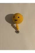 Amigurumi El Örgü Kedi Oyuncak sarı