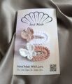 Kelebekli Çıtçıt Toka Somon Beyaz Çocuk Kombin