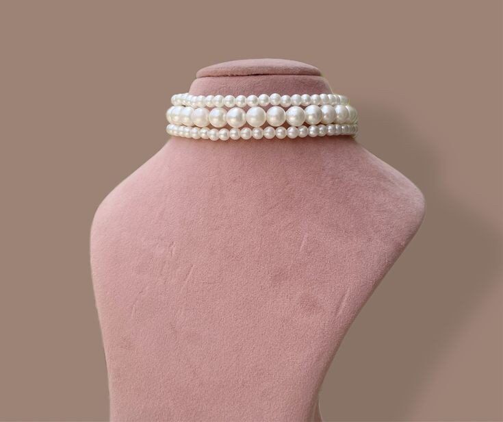 Kadın Choker İnci Boncuklu Kolye